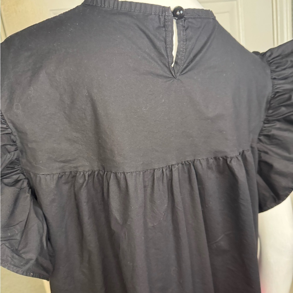 Hana Oversized Summer Dress Fluttered Sleeves Size 38. G#114 - Picture 9 of 10